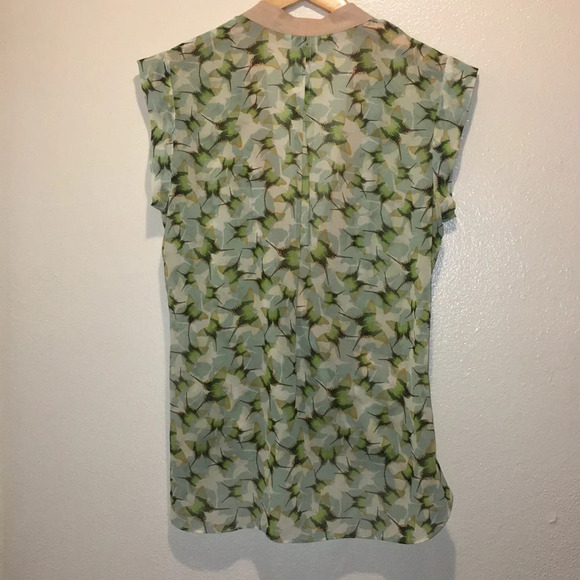 CAbi Butterfly Crossover Top #234 with Cap Sleeves - Picture 3 of 6